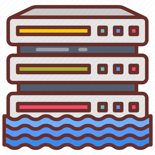 Data, lake, warehouse, big, cloud, storage, archive icon - Download on Iconfinder