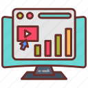 click, stream, analysis, video, analytical, report, online, monthly, assessment