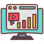 click, stream, analysis, video, analytical, report, online, monthly, assessment 