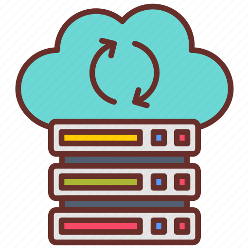 Data, recovery, cloud, syncing, database icon - Download on Iconfinder
