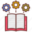 machine, learning, book, guide, gears, managing, study, reading 