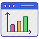 graph, chart, data, analytics, statistics, report