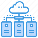 cloud, communication, database, information, network, server, technology