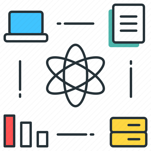 Big data, data science, data science system, database icon - Download on Iconfinder