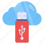 cloud usb, cloud flash, cloud memory stick, cloud pendrive, cloud storage 