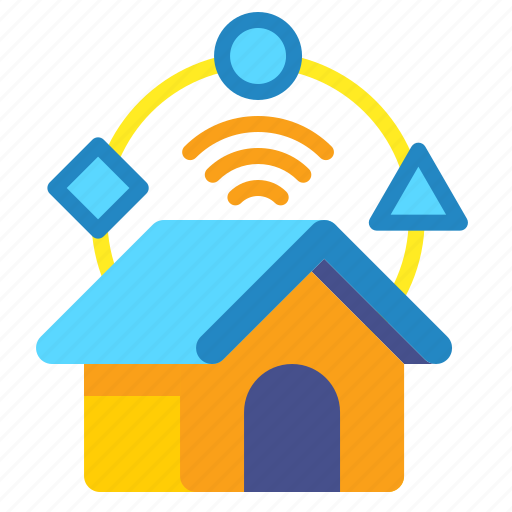 Connection, house, internet, online icon - Download on Iconfinder