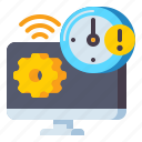 clock, gear, latency, monitor