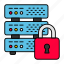 locked, secured, server, database, hosted, protected 