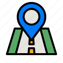 map, gps, location, road, motorbike