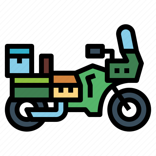 Bike, motorcycle, touring, transport icon - Download on Iconfinder