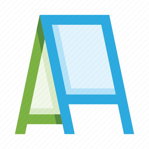 A-stand, street, advertising, banner icon - Download on Iconfinder