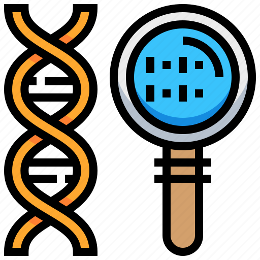 Biology, chemistry, chromosome, dna, genetic, magnify, science icon - Download on Iconfinder