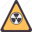radiation, warning, nuclear, radioactive 