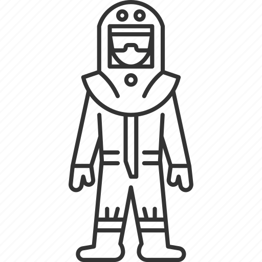 Radioactive, suit, protection, safety, hazard icon - Download on Iconfinder