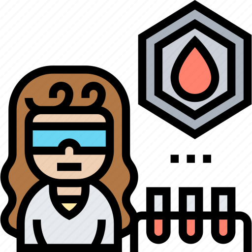 Blood, testing, antibody, laboratory, medical icon - Download on Iconfinder
