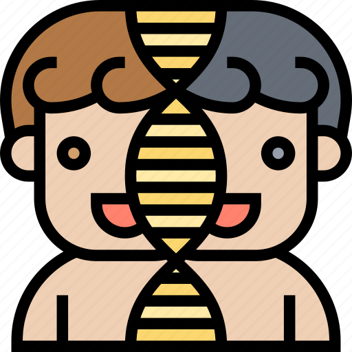 Cloning, genetic, engineering, identical, twin icon - Download on Iconfinder