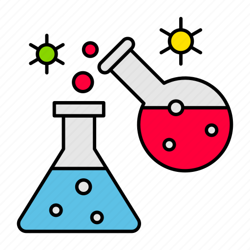 Flask, laboratory, experiment, testing, chemical, mix up icon - Download on Iconfinder