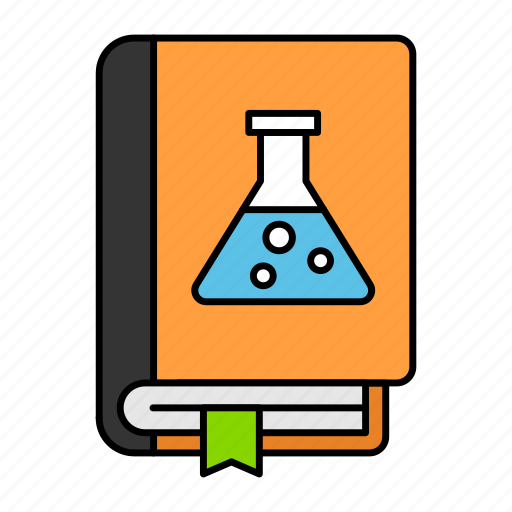 Book, chemistry, education, conical flask, knowledge, gmo icon - Download on Iconfinder