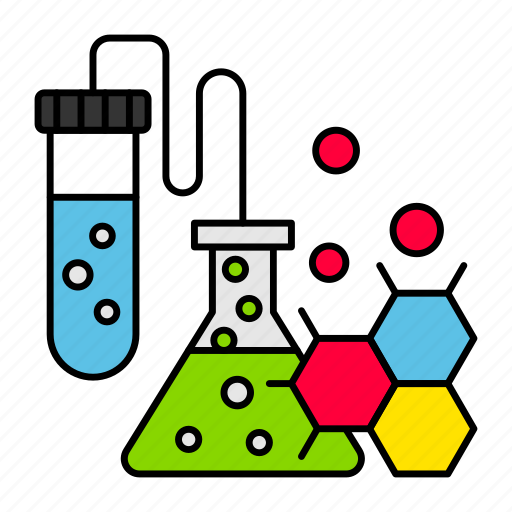 Laboratory, scientific, research, equipment, experiment, test tube, conical flask icon - Download on Iconfinder