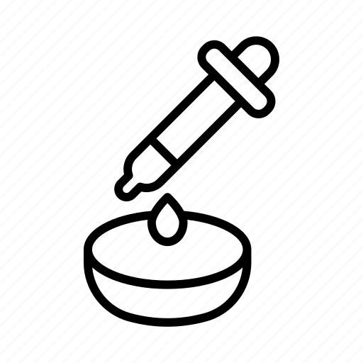 Dropper, liquid, oil, cosmetic, serum, glass, pipette icon - Download on Iconfinder