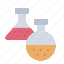 flask, biology, laboratory, experiment, science, education