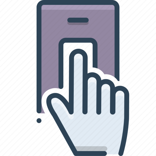 Attendance, biometric, finger scan, identification, scan, security, verification icon - Download on Iconfinder
