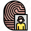 fingerprint, identity, profile, security 
