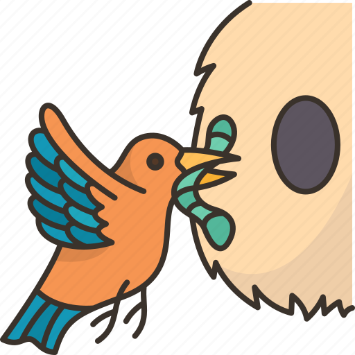 Bird, food, bringing, animal, forest icon - Download on Iconfinder