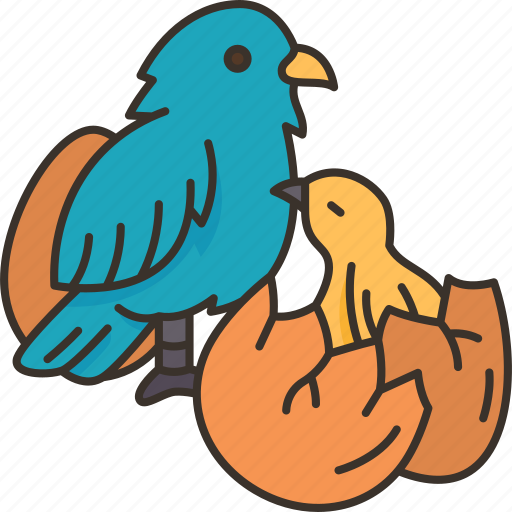 Bird, hatching, life, animal, nature icon - Download on Iconfinder