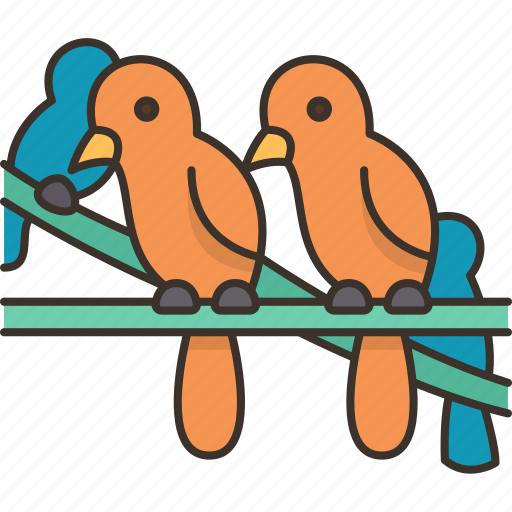 Birds, flock, animal, wildlife, nature icon - Download on Iconfinder