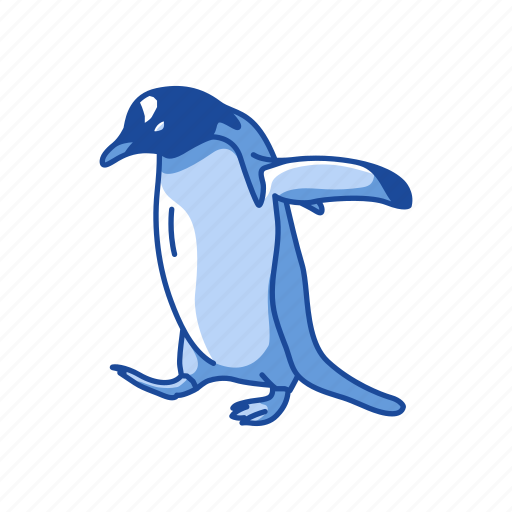 Animal, aquatic bird, bird, flippers, penguin icon - Download on Iconfinder