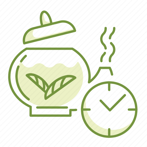 Brew, hot, leaf, tea, time icon - Download on Iconfinder