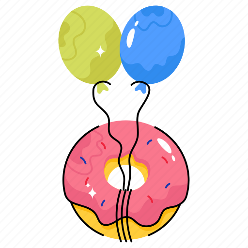 Sweet, dessert, pastry, food, doughnut icon - Download on Iconfinder