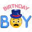 cute, boy, birthday, party, celebration 