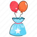 celebration, balloon, sweet, tasty
