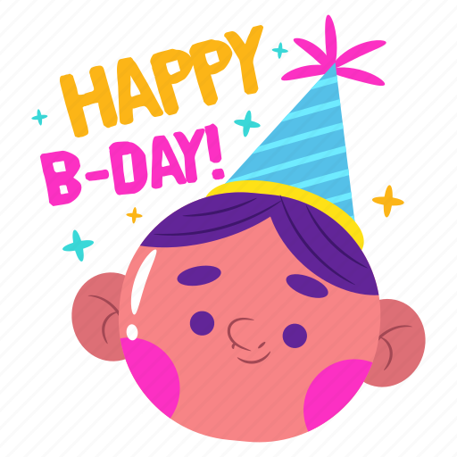 Birthday, party, decoration, christmas, cake, gift sticker - Download on Iconfinder