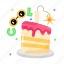 birthday sweet, birthday dessert, birthday cupcake, birthday muffin, confectionery item 