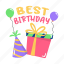 birthday surprise, birthday gift, balloons gift, present, gift hamper 