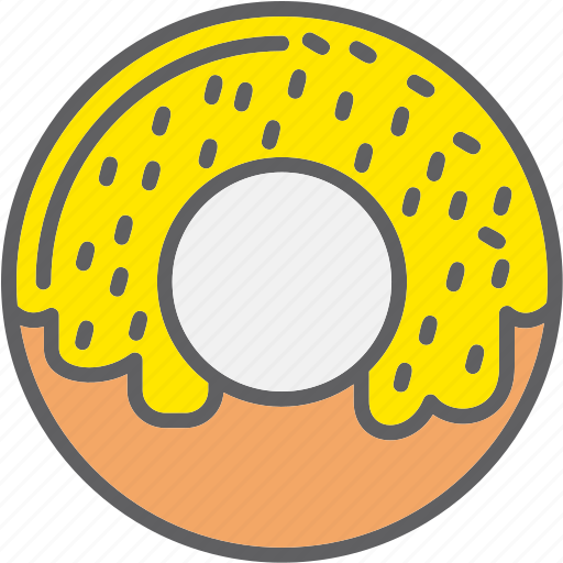 Dessert, donut, fast, food, sweet icon - Download on Iconfinder