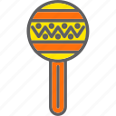 instrument, maracas, play, sing, song