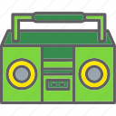 taperecorder, audio, cassette, music, boombox, stereo