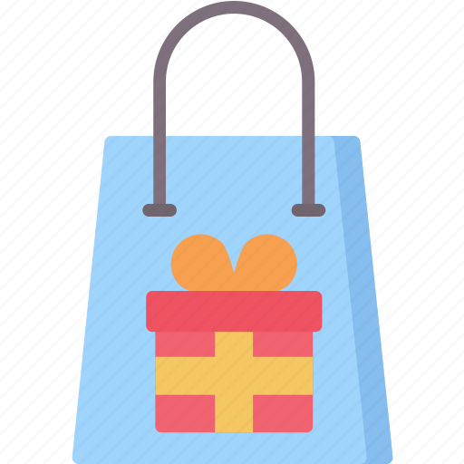 Bag, christmas, gift, market, present, shopping, store icon - Download on Iconfinder