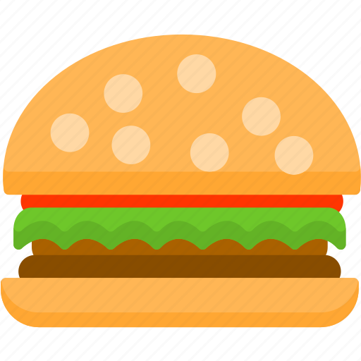 Burger, fast, food, sandwich, eat, meal icon - Download on Iconfinder