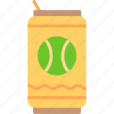 can, container, drink, lemonade, soda, soft, water