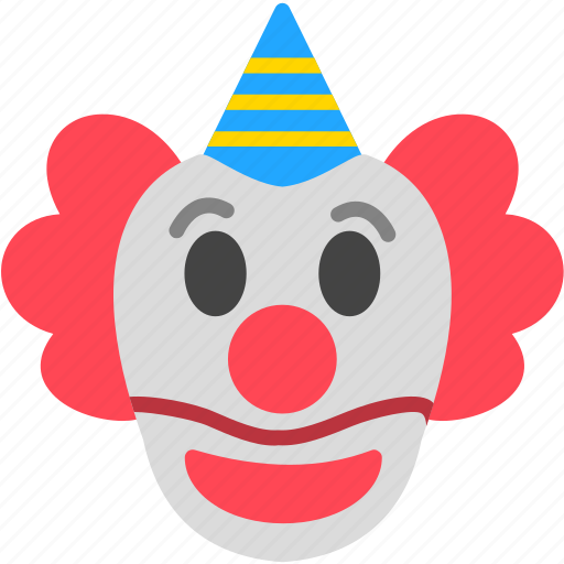 Carnival, circus, clown, creepy, halloween, joker, scary icon - Download on Iconfinder