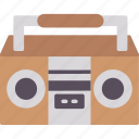 taperecorder, audio, cassette, music, boombox, stereo
