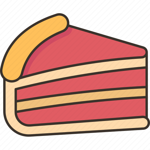 Cake, slice, dessert, celebration, party icon - Download on Iconfinder