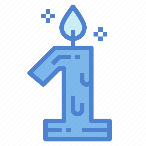 Burning, candle, flame, light icon - Download on Iconfinder