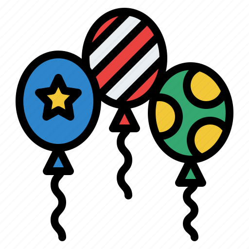 Balloon, birthday, decoration, party icon - Download on Iconfinder