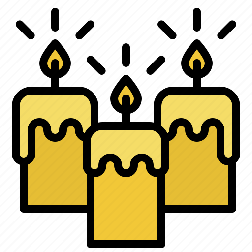 Candle, light, lighting, warm icon - Download on Iconfinder